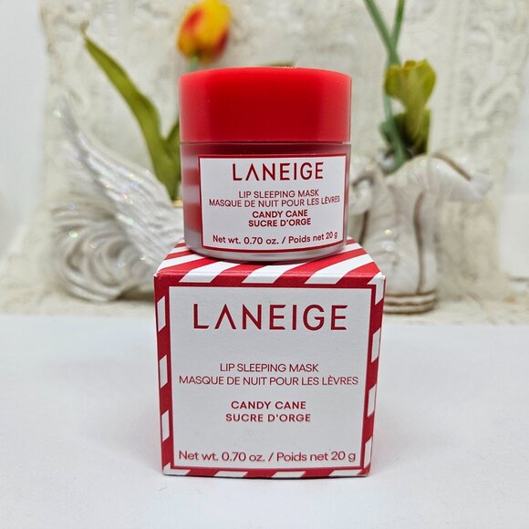 Laneige Candy Cane Lip Sleeping Mask NIB Limited Edition X1 - Picture 3 of 5